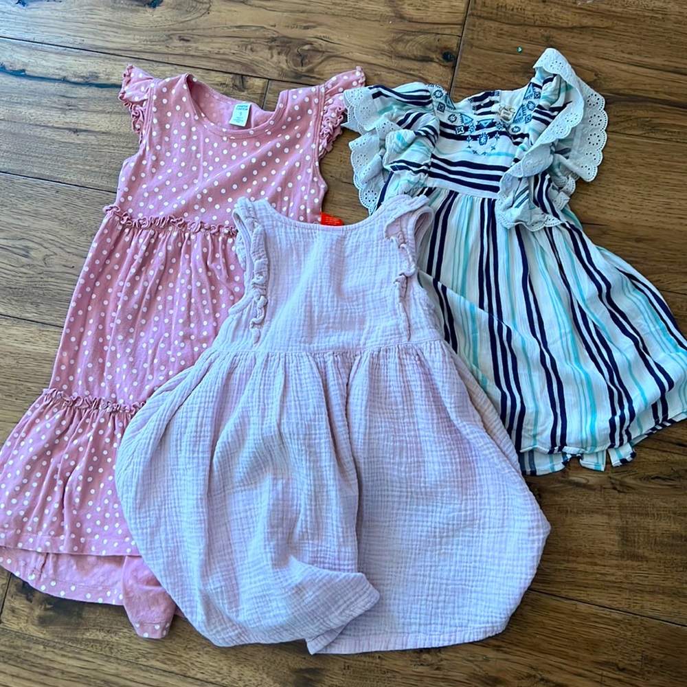 Summer dresses. Good condition. Same length
